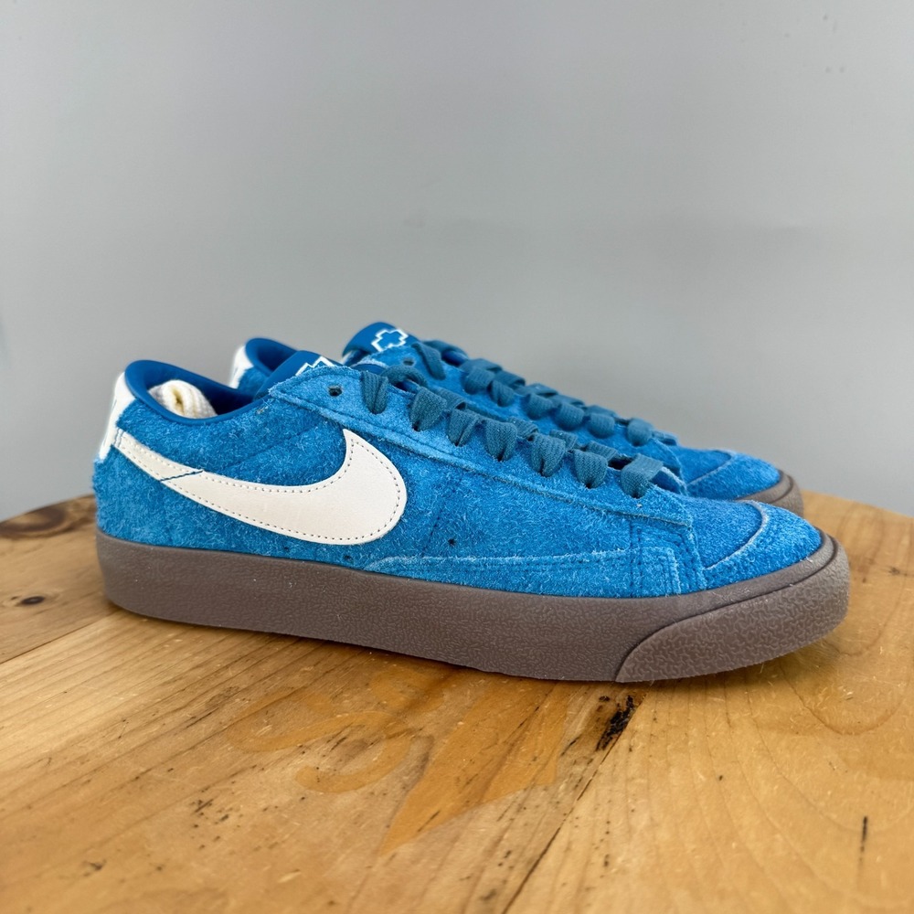 Mens‎ 6 / Womens 7.5 - Nike Blazer Low x Chevrolet X Devin Booker Shoes Blue Gum
